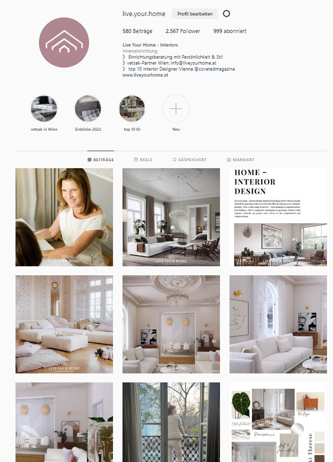 Interiordesign inspiration blog instagram 