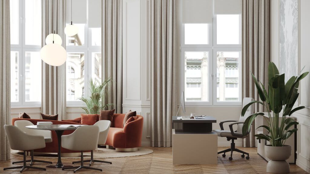 Bürogestaltung Wien 1 ©Live your home - Interior Design